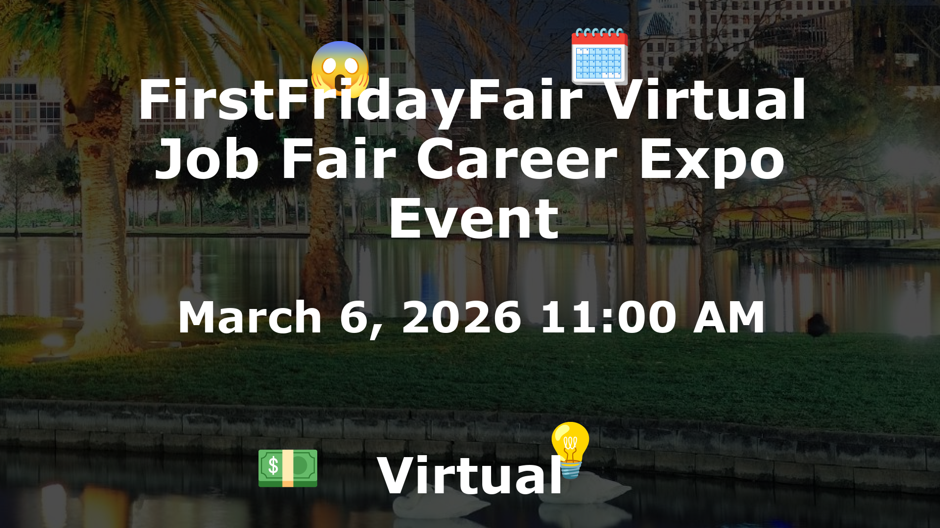 FirstFridayFair Virtual Job Fair Career Expo Event event image